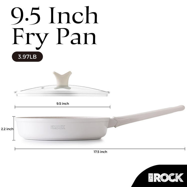 SOHO 9.5 Inch Non Stick Frying Pan with Lid