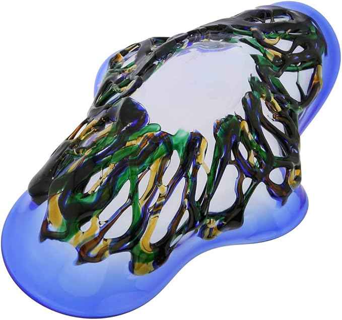 Glass Of Venice Murano Glass Oceanos Centerpiece Bowl