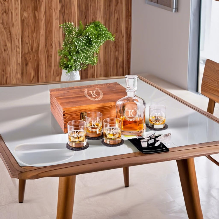 Personalized Whiskey Decanter Set