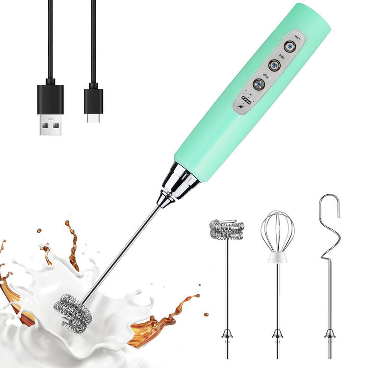 Handheld Milk Frother Wand for Coffee