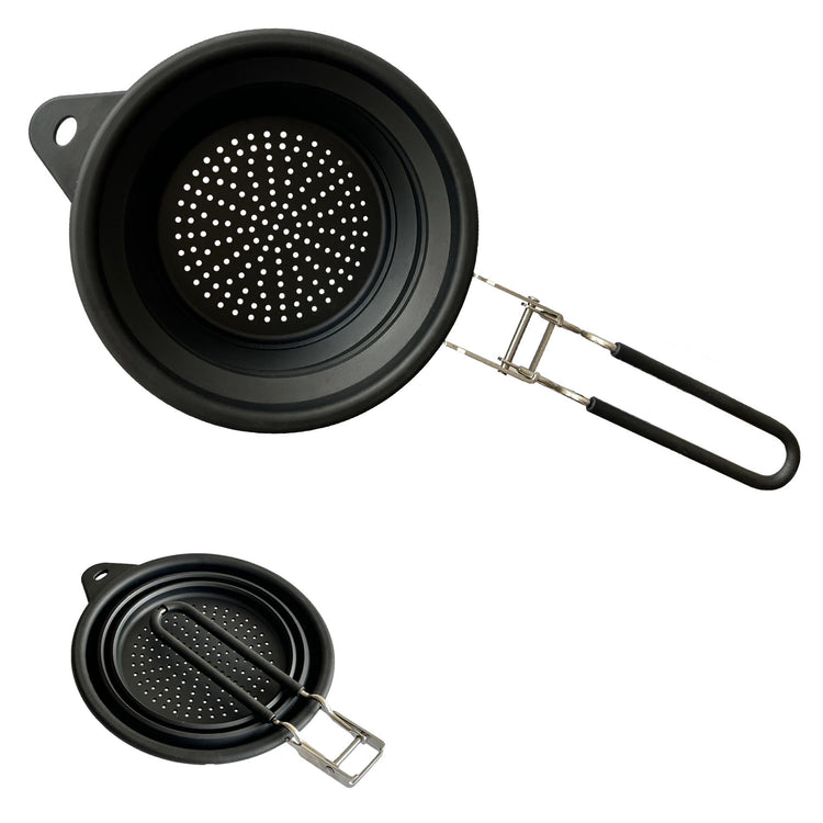 Silicone Collapsible Colander with Handle