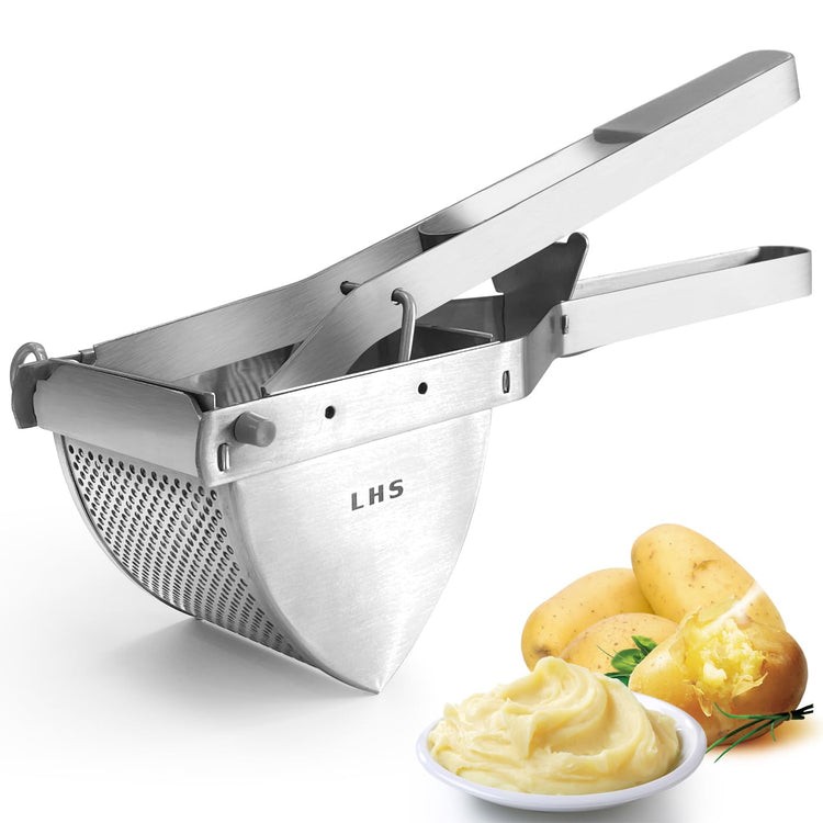 Stainless Steel Potato Ricer and Masher