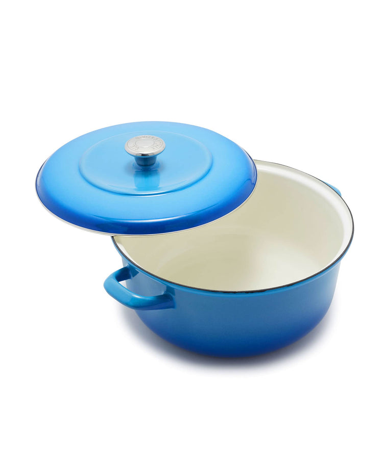 7QT Round Dutch Oven Casserole Pot with Lid