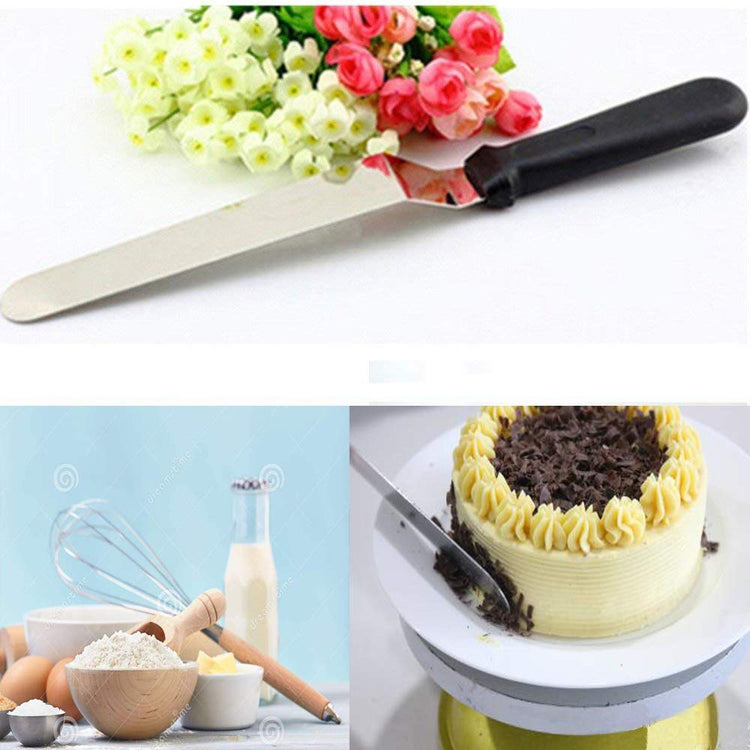 3 Metal Cake Offset Spatulas (3 Count)