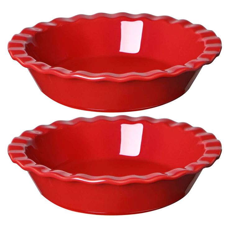 Ceramic Pie Pans for Baking (2 Count)