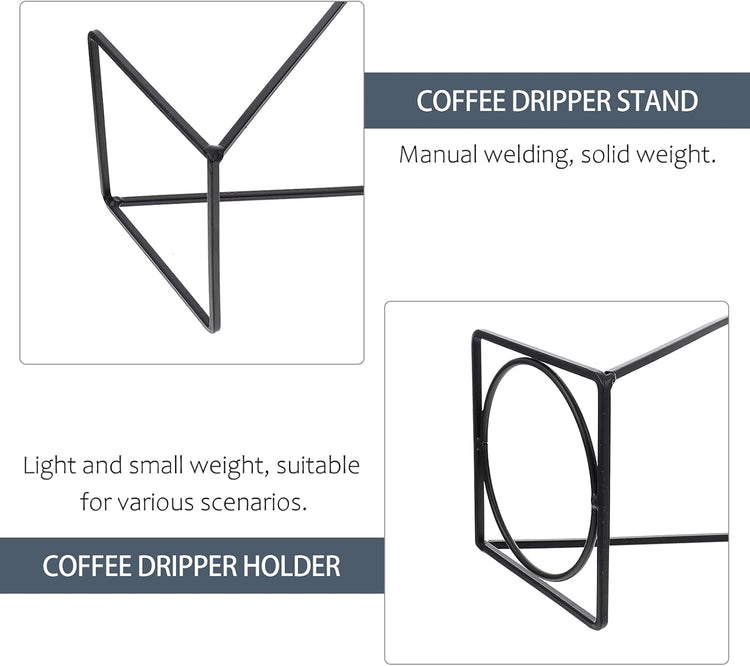 Pour Over Dripper Stand Manual Coffee Filter Maker Pour Over Coffee Holder Filter Cup Holder Tea Strainer Stand for Coffee Beer Drink Maker
