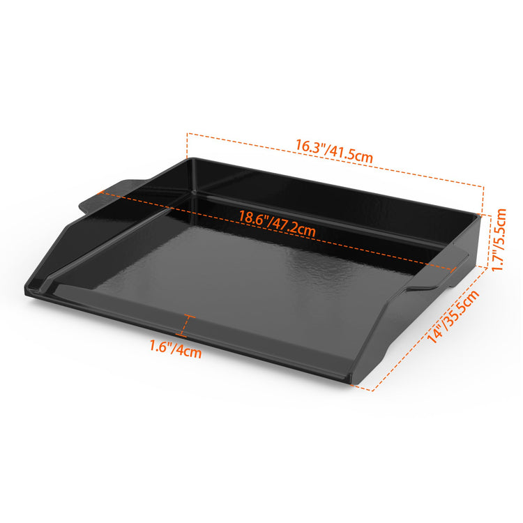 Universal Enamelled Cast Iron Griddle Insert