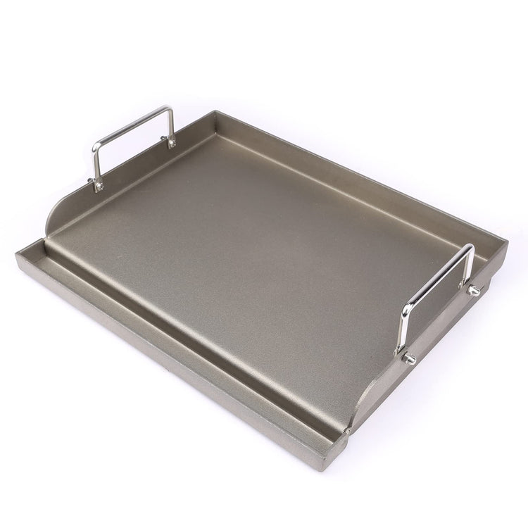 17 x 13 Nonstick Cast Iron Griddle for Gas Grill
