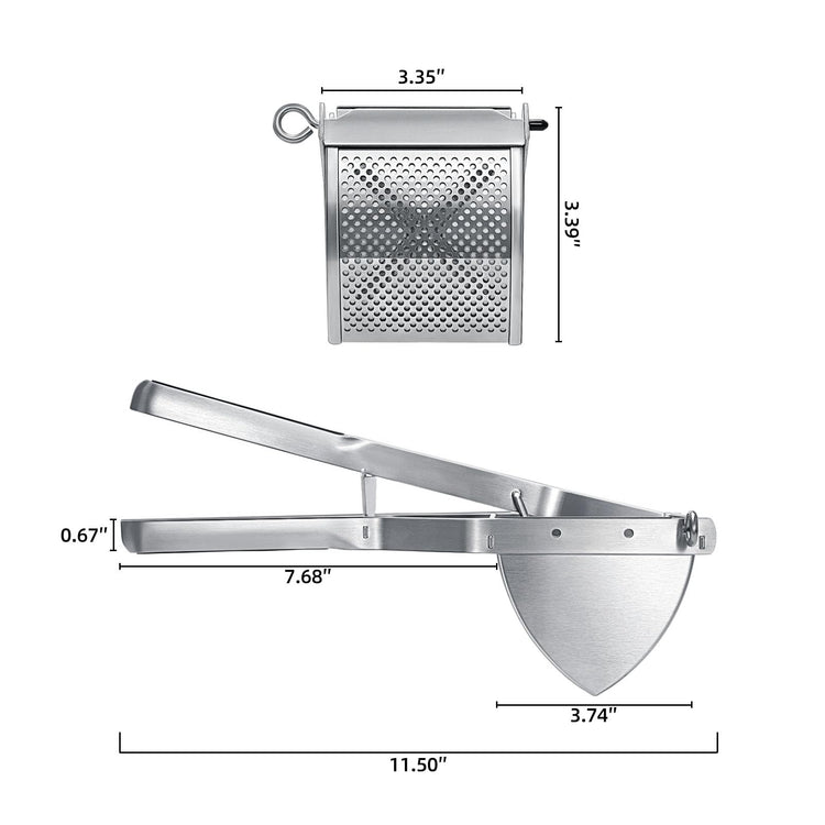 22 oz Stainless Steel Potato Ricer