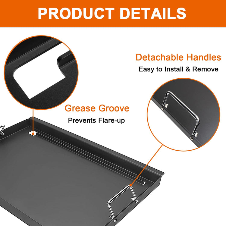 Full Size Griddle Inserts for Nexgrill Home Depot 6