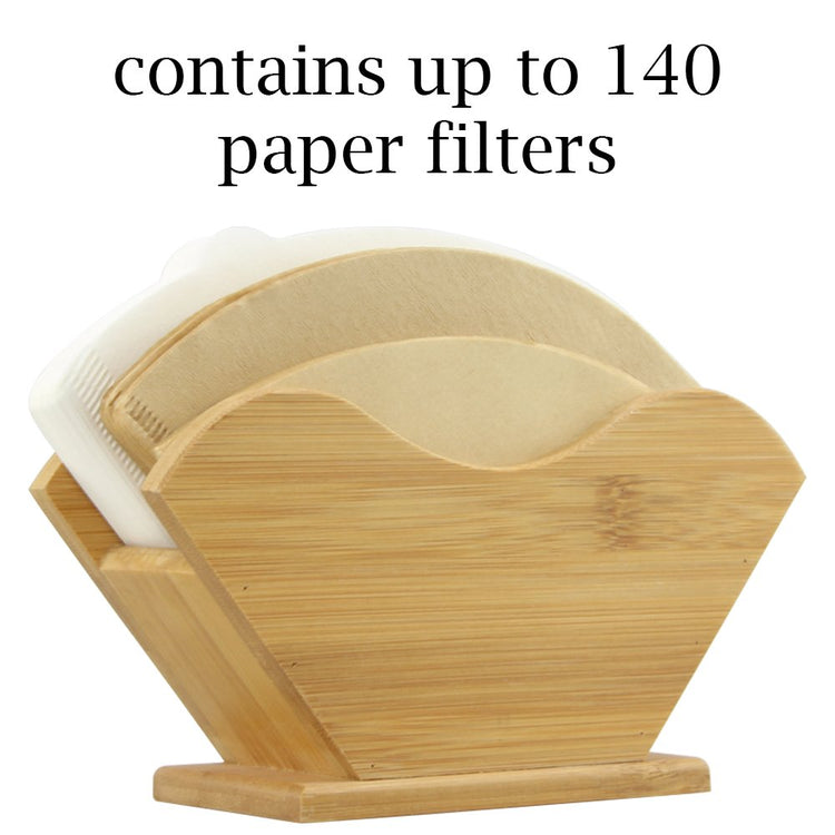 Bamboo Coffee Filter Holder