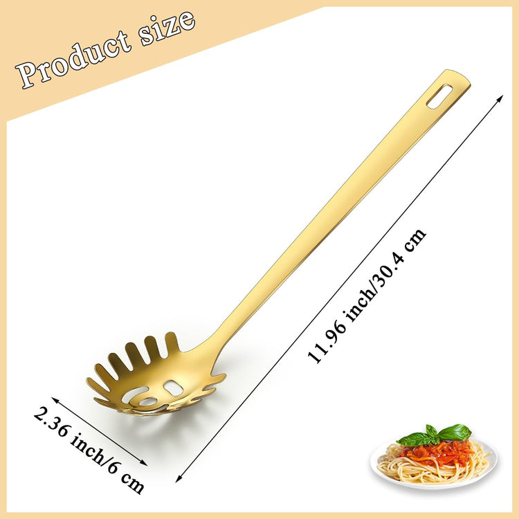Gold Spaghetti Spoon