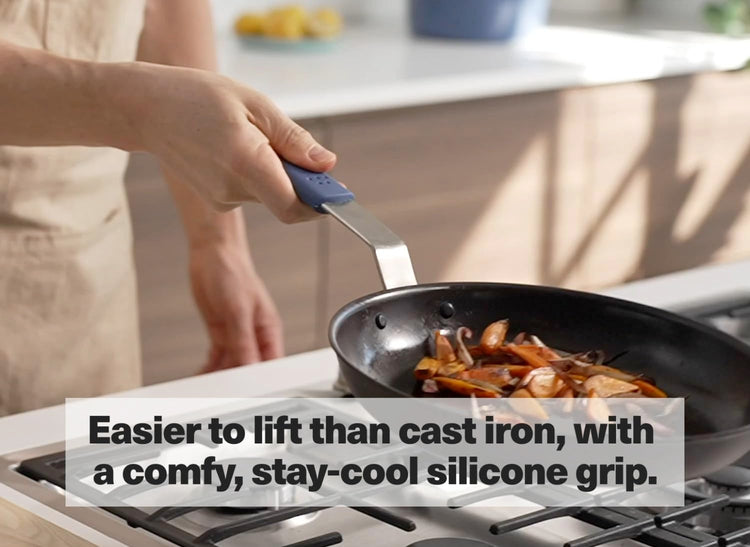 8 Inch Pre Seasoned Carbon Steel Fry Pan