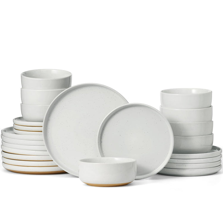 Milkyway 24 Piece Stoneware Dinnerware Set (24 Count)