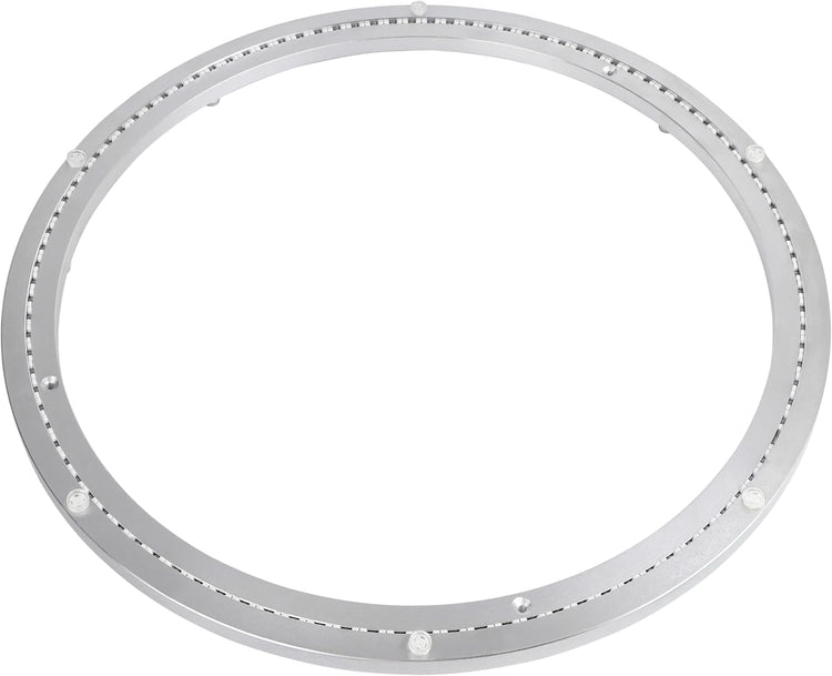 20 Inch Lazy Susan Bearing Aluminum Alloy Rotating Turntable, Non - Slip Mute Metal Bearing Swivel Plate Hardware for Dining and Workbench,660 Pounds Capacity