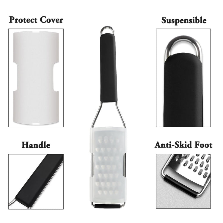 Cheese Grater Vegetable Shredder & Citrus Zester Lemon Zester for Parmesan Cheese