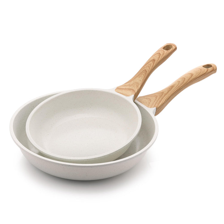 Ceramic Nonstick Frying Pan Skillets (2 Count)