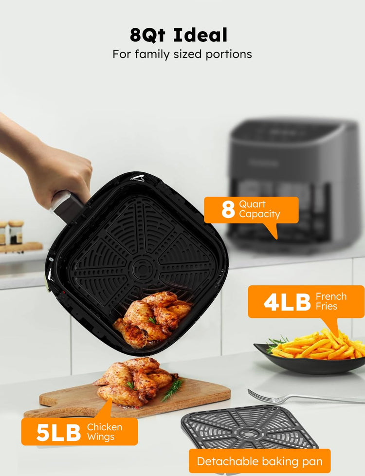Brio Plus 8 Qt Air Fryer