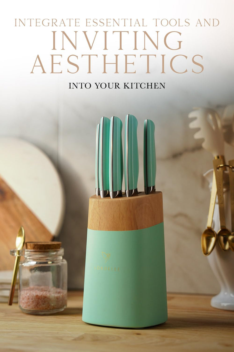 LORDELLE Knife Block Set (5 Count)