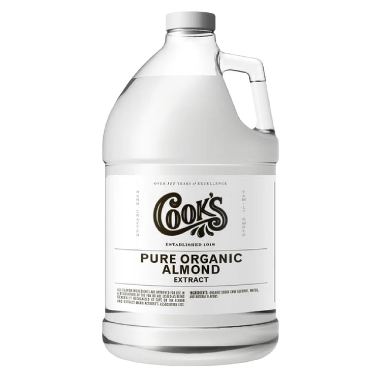 Organic Pure Almond Extract (128 Fl Oz)