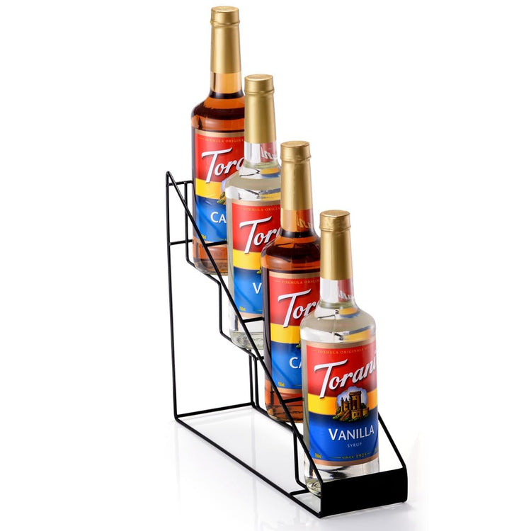 Coffee Syrup Rack for Coffee Bar Accessories