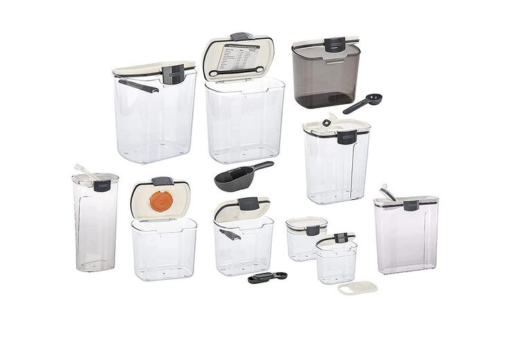 ProKeeper Baker's Airtight Kitchen Storage Canister Container Set for Flour
