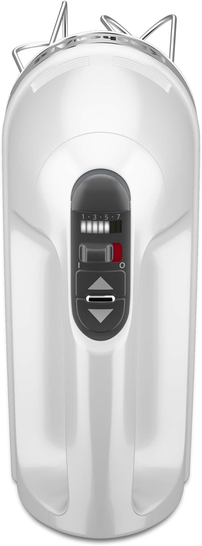 KitchenAid KMT2115SX Stainless Steel Toaster, Brushed Stainless Steel & 7-Speed Mixer-KHM7210 Hand Mixer, White