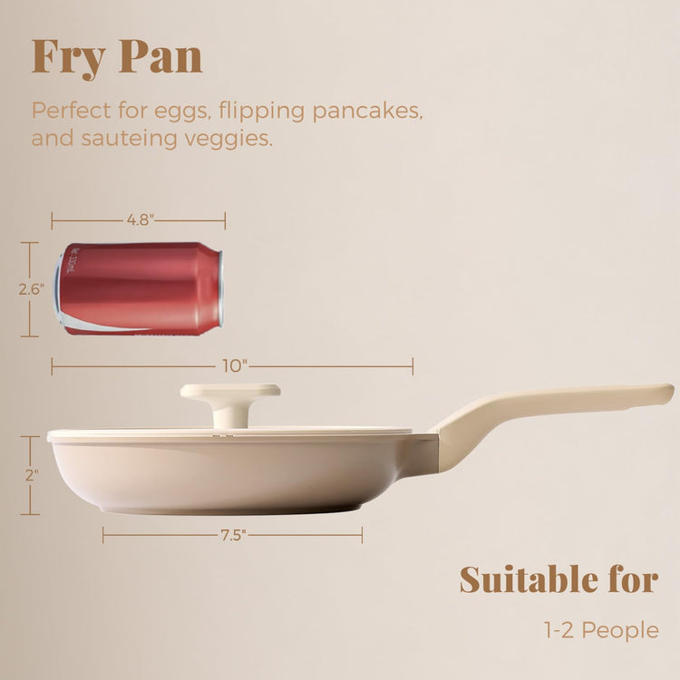 Nonstick Frying Pan with Lid