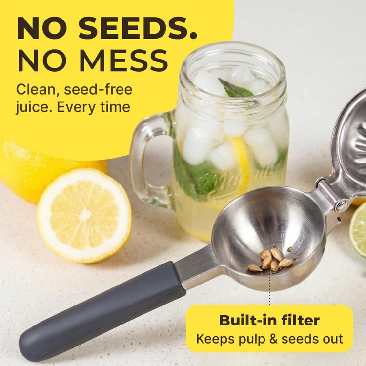 Large Lemon Squeezer Stainless Steel Press