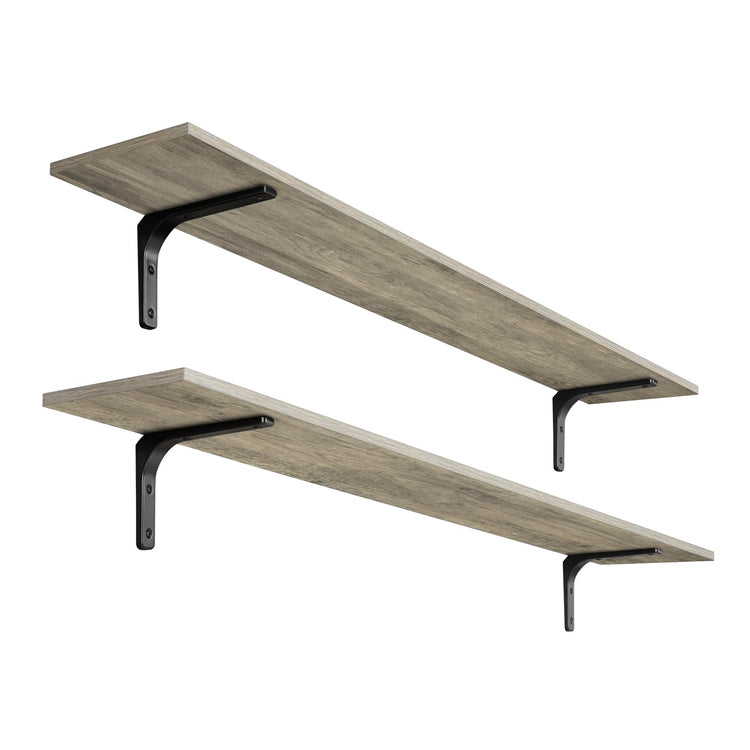 Long Wall Shelves (2 Count)