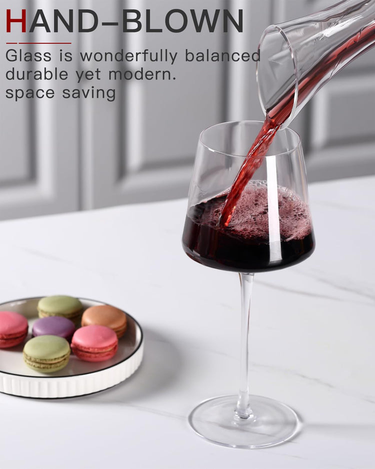 White Red Wine Glasses Set of 6 (6 Count)
