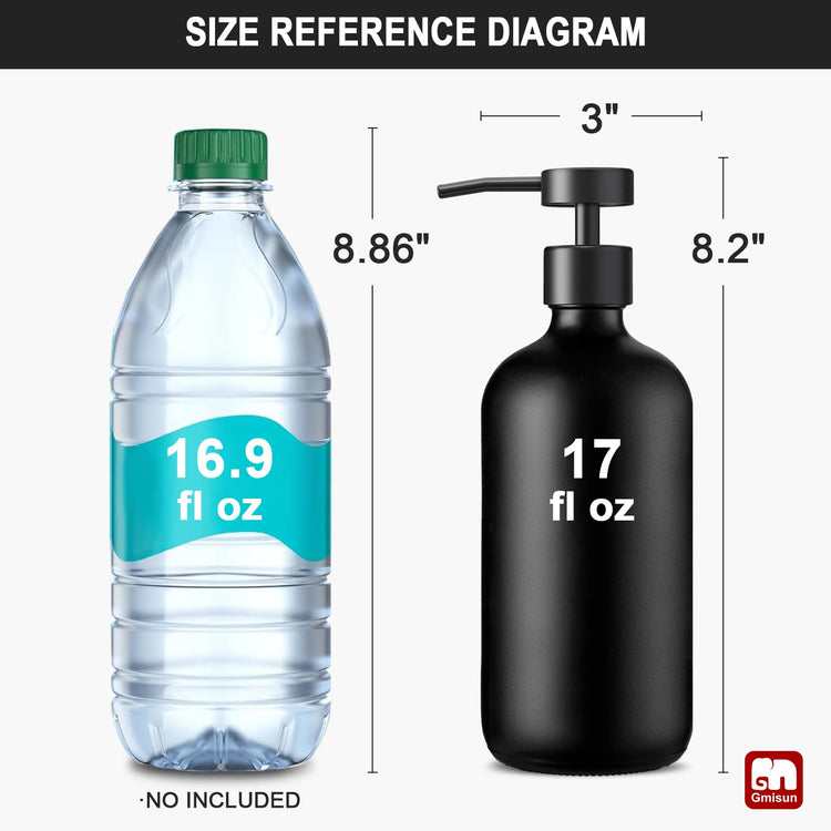 Black Soap Dispenser (2 Count)
