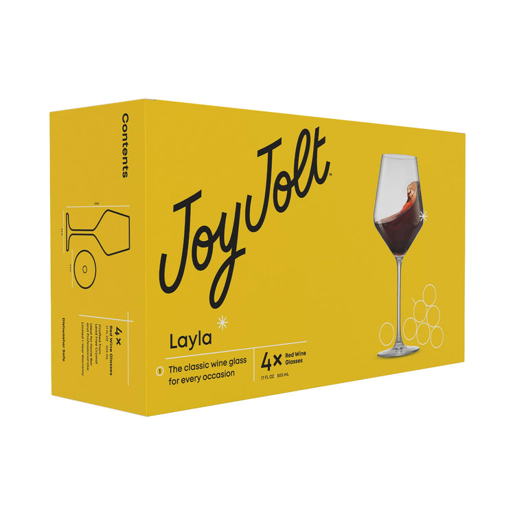 Layla Italian Red Wine Glasses (4 Count)