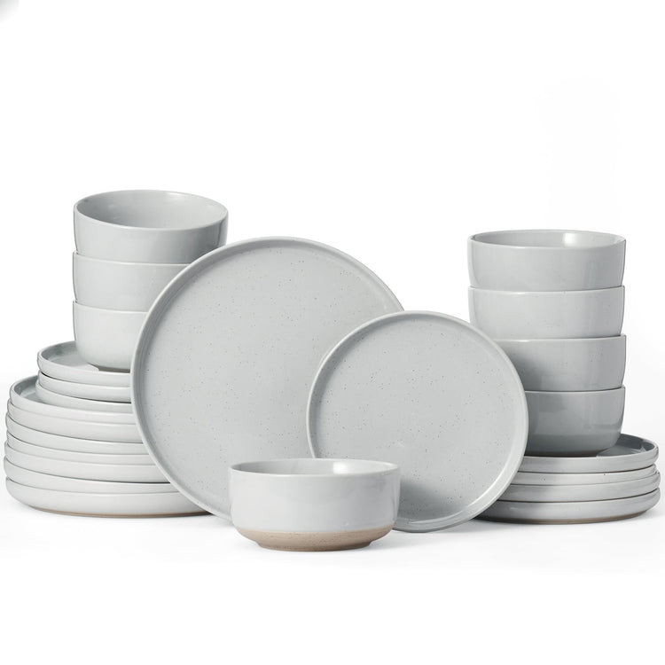 Milkyway 24 Piece Stoneware Dinnerware Set