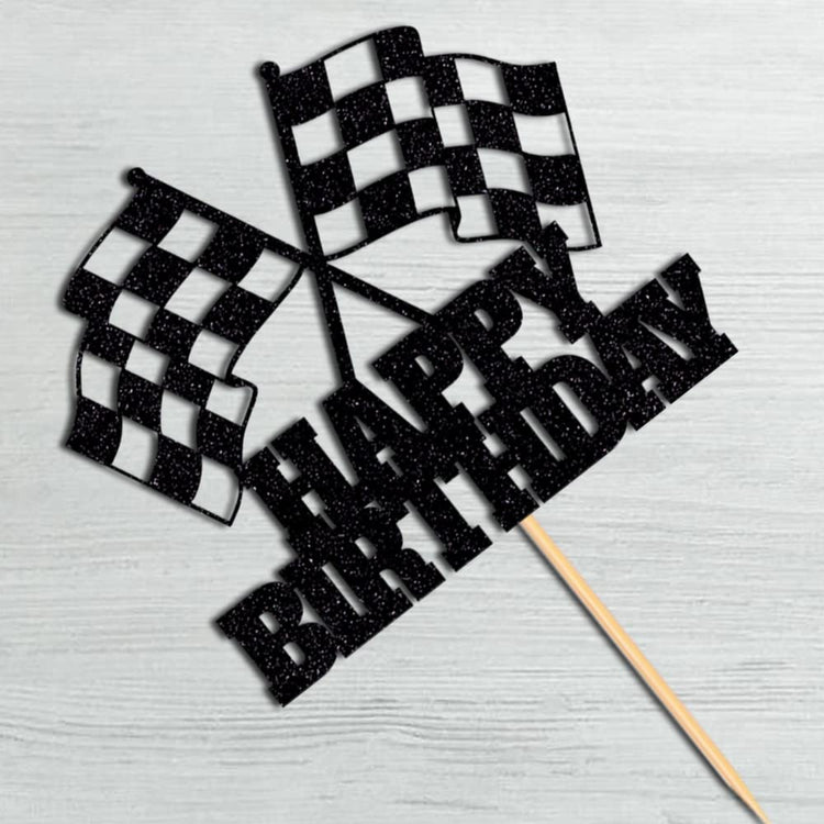 Race Car Cake Topper