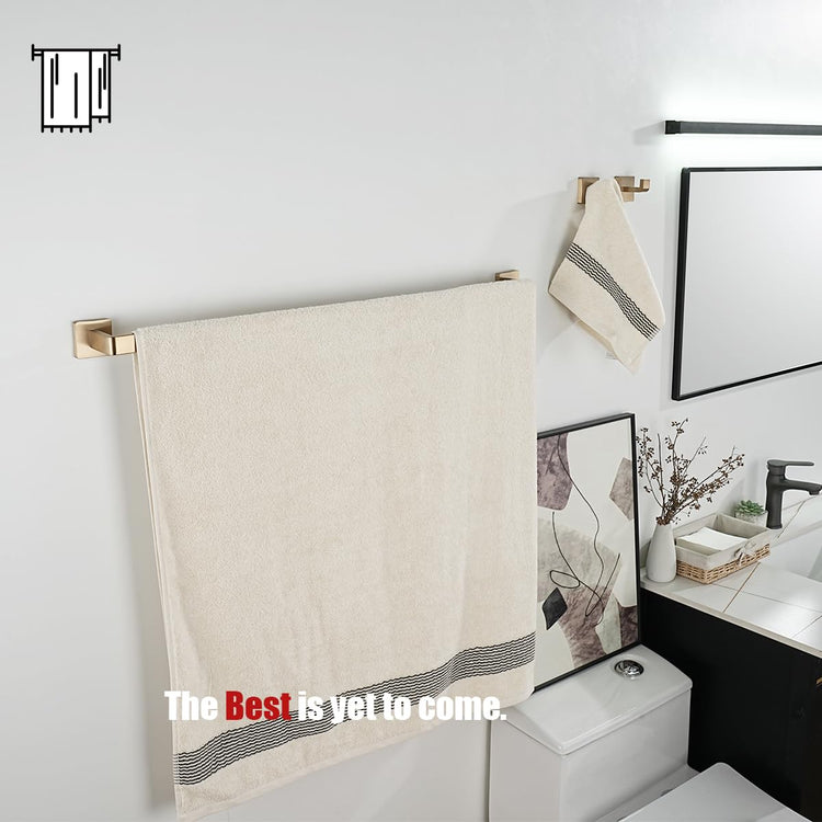 Champagne Bronze Bath Towel Bar