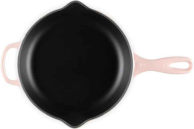 Le Creuset Enameled Cast Iron Signature Round Skillet, 9", Peche