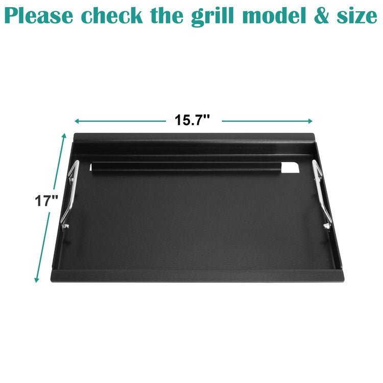 Full Size Griddle Inserts for Charbroil Performance 2 Burner