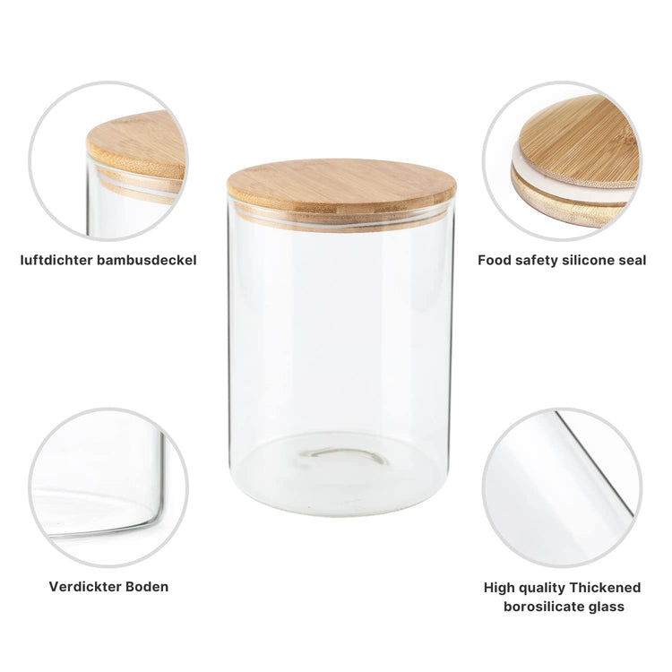 Food Storage Jars (2 Count)