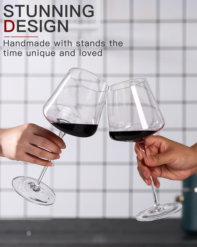 Red Wine Glasses Set of 4 (4 Count)
