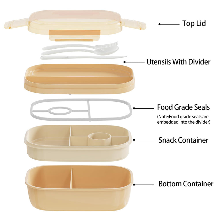 Leakproof Bento Box & Insulated Lunch Bag Set