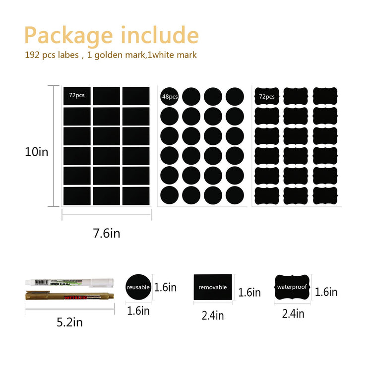 Chalkboard Labels