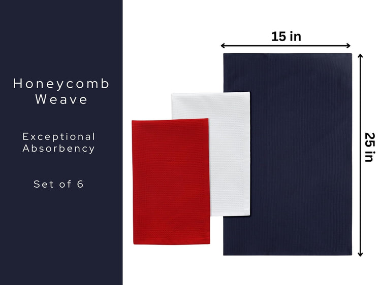 4th of July Waffle Weave Kitchen Towel