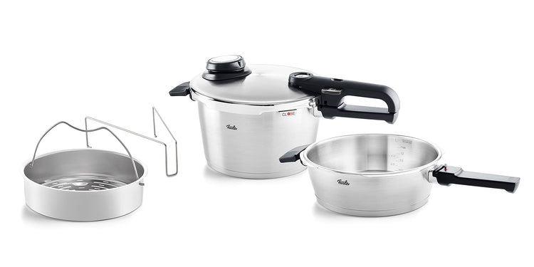 Vitavit Premium Pressure Cooker and Pressure Skillet Set