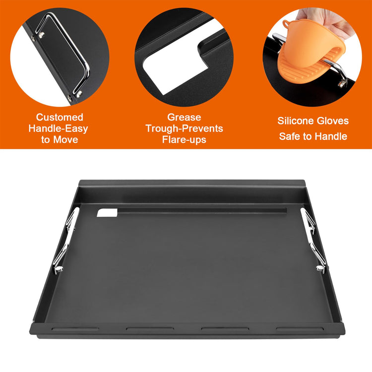 Full Size Griddle Inserts for Weber Spirit 300 Series