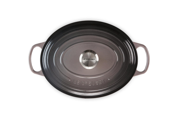 Enameled Cast Iron Oval Dutch Oven