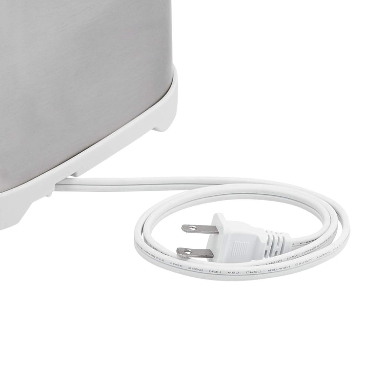 2 Slice Cool Touch Stainless Steel Toaster with 7 Browning Settings