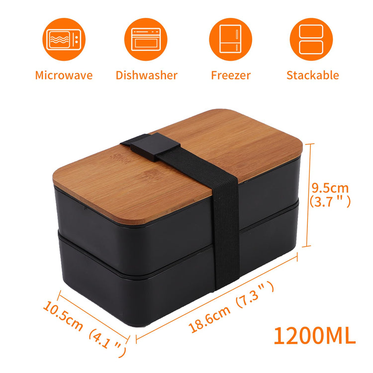 Bento Box Adult Lunch Box with lunch bag