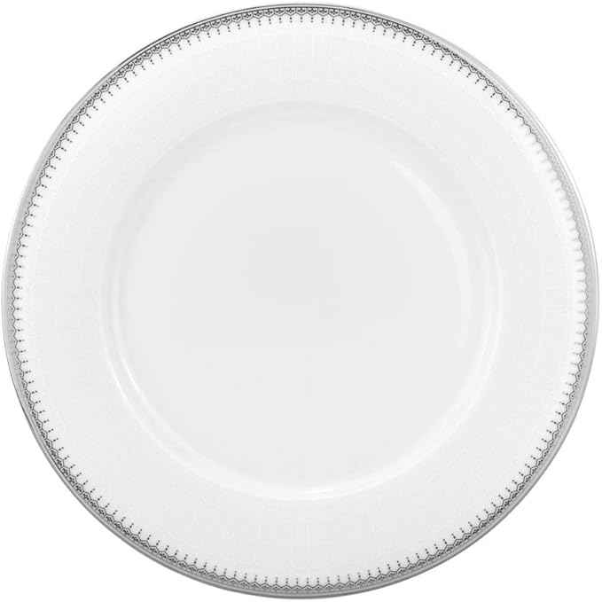 Euro Porcelain 57-pc Banquet Dinnerware Set, Luxury Bone China Tableware, Service for 8