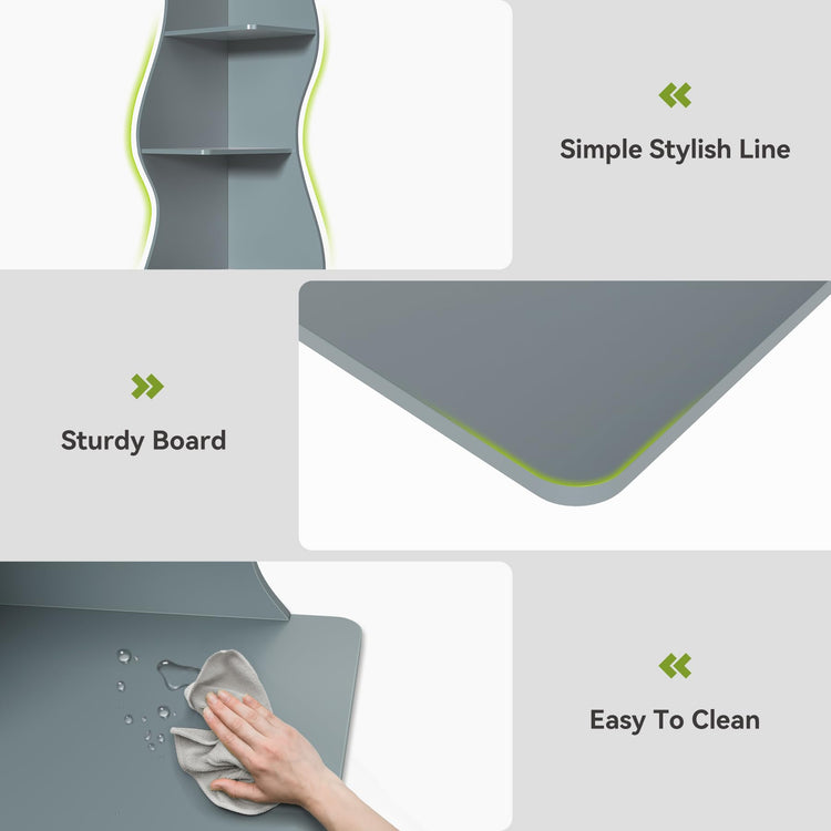 Small Corner Shelf (2 Count)